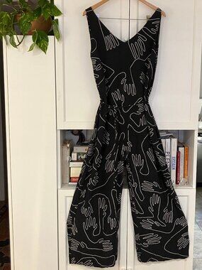 Black Wide Leg Jumpsuit